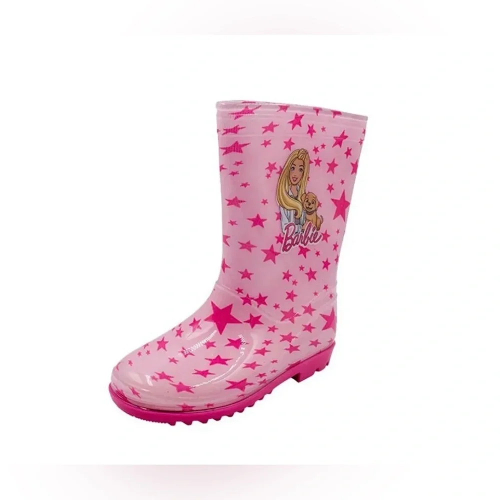 Mattel Pink Children's Barbie Rain Boots
